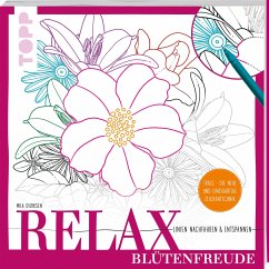 Relax Blütenfreude - Linien nachfahren & entspannen - Dierksen, Mila