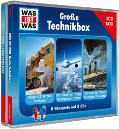 WAS IST WAS 3-CD Hörspielbox. Große Technikbox