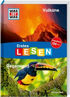 WAS IST WAS Erstes Lesen Doppelband 3.Vulkane/Regenwald - Braun, Christina