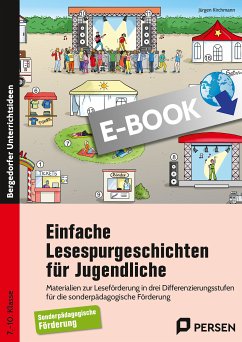 Einfache Lesespurgeschichten für Jugendliche (eBook, PDF) - Kirchmann, Jürgen