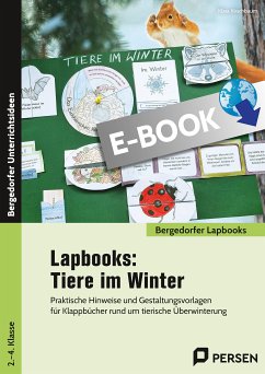 Lapbooks: Tiere im Winter - 1.-4. Klasse (eBook, PDF) - Kirschbaum, Klara