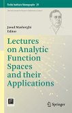 Lectures on Analytic Function Spaces and their Applications (eBook, PDF)