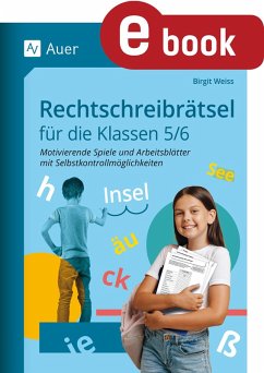 Rechtschreibrätsel für die Klassen 5-6 (eBook, PDF) - Weiss, Birgit