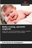 Baby crying, parents' anguish