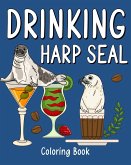 Drinking Harp Seal Coloring Book