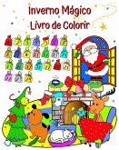 Inverno Mágico Livro de Colorir