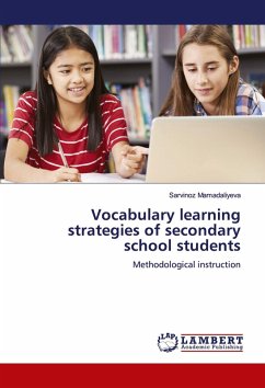 Cover Vocabulary learning strategies of secondary school students