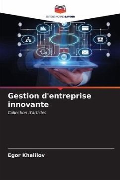 Gestion d'entreprise innovante - Khalilov, Egor