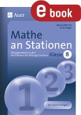 Mathe an Stationen Klasse 8 (eBook, PDF)