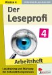 Der Leseprofi - Arbeitsheft / Klasse 4 - Bild 1