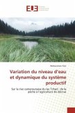 Variation du niveau d¿eau et dynamique du système productif