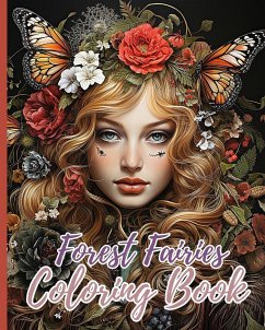 Forest Fairies Coloring Book For Adults - Nguyen, Thy