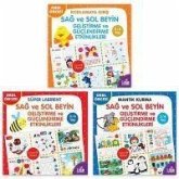 Sag ve Sol Beyin Gelistirme ve Güclendirme Etkinlikleri Seti 3-6 Yas 3 Kitap Takim Sag ve Sol Beyin Gelistirme ve Güclendirme Etkinlikleri Seti 3-6 Yas 3 Kitap Takim