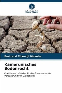 Kamerunisches Bodenrecht - Mbondji Ntombe, Bertrand