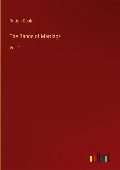 The Banns of Marriage - Cook, Dutton