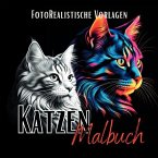 Katzen Malbuch &quote;Fotorealistisch&quote;.