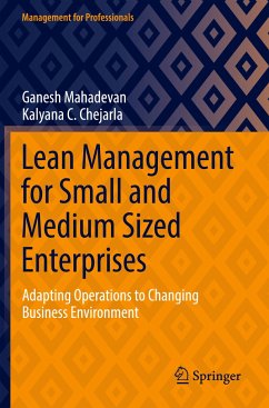 Lean Management for Small and Medium Sized Enterprises - Mahadevan, Ganesh;Chejarla, Kalyana C.