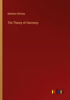 The Theory of Harmony - Shirlaw, Matthew