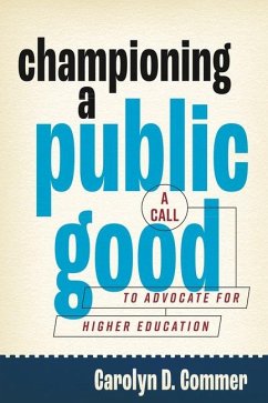 Championing a Public Good - Commer, Carolyn D. (Virginia Tech Univesity)