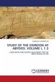 STUDY OF THE OSIREION AT ABYDOS. VOLUME I, 1.3