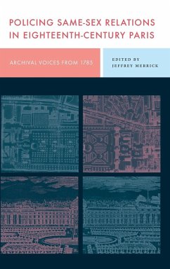 Policing Same-Sex Relations in Eighteenth-Century Paris