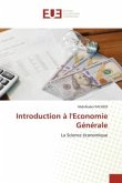Introduction à l'Economie Générale