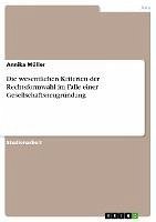 Die wesentlichen Kriterien der Rechtsformwahl im Falle einer Gesellschaftsneugründung (eBook, PDF) - Müller, Annika