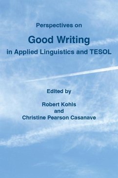 Cover Perspectives on Good Writing in Applied Linguistics and TESOL