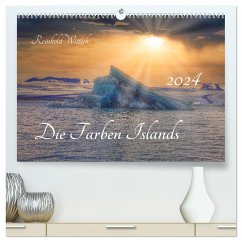 Die Farben Islands (hochwertiger Premium Wandkalender 2024 DIN A2 quer), Kunstdruck in Hochglanz - Calvendo;Wittich, Reinhold