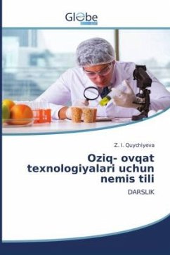 Cover Oziq- ovqat texnologiyalari uchun nemis tili