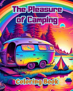 The Pleasure of Camping   Coloring Book for Nature and Outdoor Lovers   Amazing Designs for Relaxation - Editions, Bright Soul