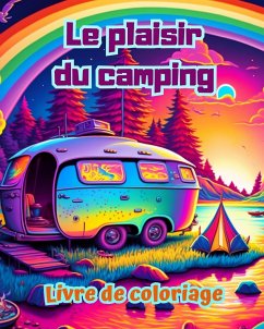 Le plaisir du camping   Livre de coloriage pour les amateurs de nature et de plein air   Designs créatifs et relaxants - Editions, Bright Soul