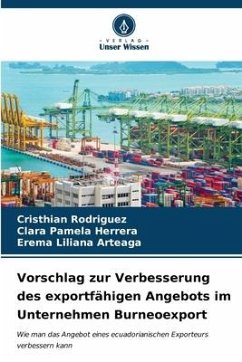 Vorschlag zur Verbesserung des exportfähigen Angebots im Unternehmen Burneoexport - Rodríguez, Cristhian;Herrera, Clara Pamela;Arteaga, Erema Liliana