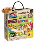 Montessori Wood Puzzle Animals