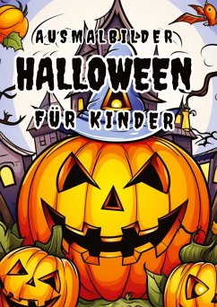 Cover Ausmalbuch Halloween für Kinder