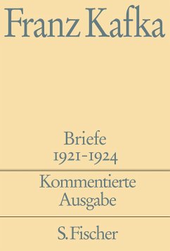 Briefe 1921-1924 / Briefe Franz Kafka Bd.5 (Kommentierte Ausgabe) - Kafka, Franz