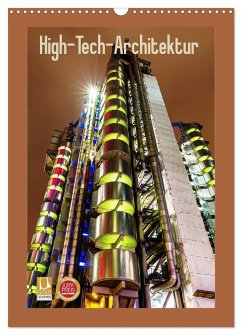 High-Tech-Architektur (Wandkalender 2024 DIN A3 hoch), CALVENDO Monatskalender