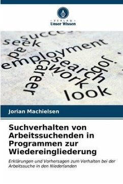 Suchverhalten von Arbeitssuchenden in Programmen zur Wiedereingliederung - Machielsen, Jorian