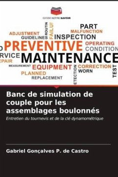 Banc de simulation de couple pour les assemblages boulonnés - Gonçalves P. de Castro, Gabriel
