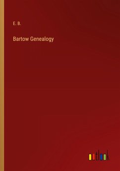 Cover Bartow Genealogy