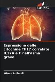 Espressione delle citochine Th17 correlate IL17A e F nell'asma grave