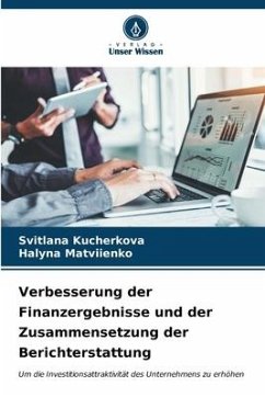 Cover Verbesserung der Finanzergebnisse und der Zusammensetzung der Berichterstattung