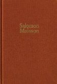 Salomon Maimon: Gesamtausgabe / Reihe I: Deutsche Schriften. Band 1: Aufsätze 1789-1790, ?Versuch über die Transscendentalphilosophie? (eBook, PDF)