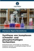 Synthese von komplexen schwefel- und phosphorhaltigen Sorbentien