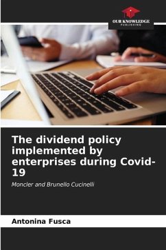 The dividend policy implemented by enterprises during Covid-19 - Fusca, Antonina