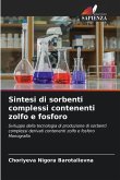 Sintesi di sorbenti complessi contenenti zolfo e fosforo