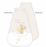 Herding 3385232231 - babybest® Babyschlafsack, Kleiner Schutzengel, Baumwolle, weiß/beige, 90x45cm