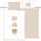 Herding 2485259063 - babybest® Bettwäsche, Little Friends, Baumwolle/Renforcé, 40x60/100x135 cm Herding 2485259063 - babybest® Bettwäsche, Little Friends, Baumwolle/Renforcé, 40x60/100x135 cm