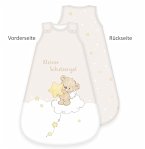 Herding 3385232235 - babybest® Babyschlafsack, Kleiner Schutzengel, Baumwolle, weiß/beige, 70x45cm