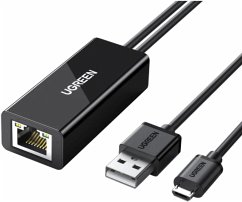 UGREEN Ethernet Adapter für TV / Chromecast Micro-USB auf RJ45